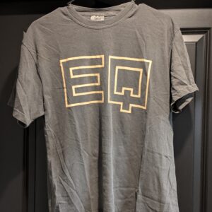 Launch Edition T-Shirt - Gray w/ Off White Letters